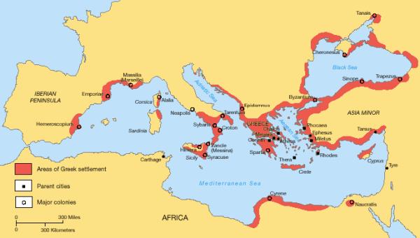 Qué fue la magna Grecia - Significado y mapas - Las relaciones con Grecia