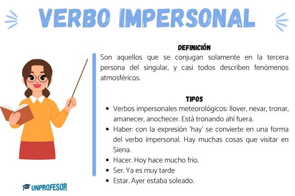Cuáles son los verbos personales: ejemplos - Clasificación morfosintáctica de las estructuras con verbos personales