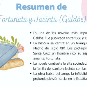 Fortunata y Jacinta: resumen por capítulos