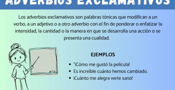 Qué son los adverbios exclamativos: ejemplos