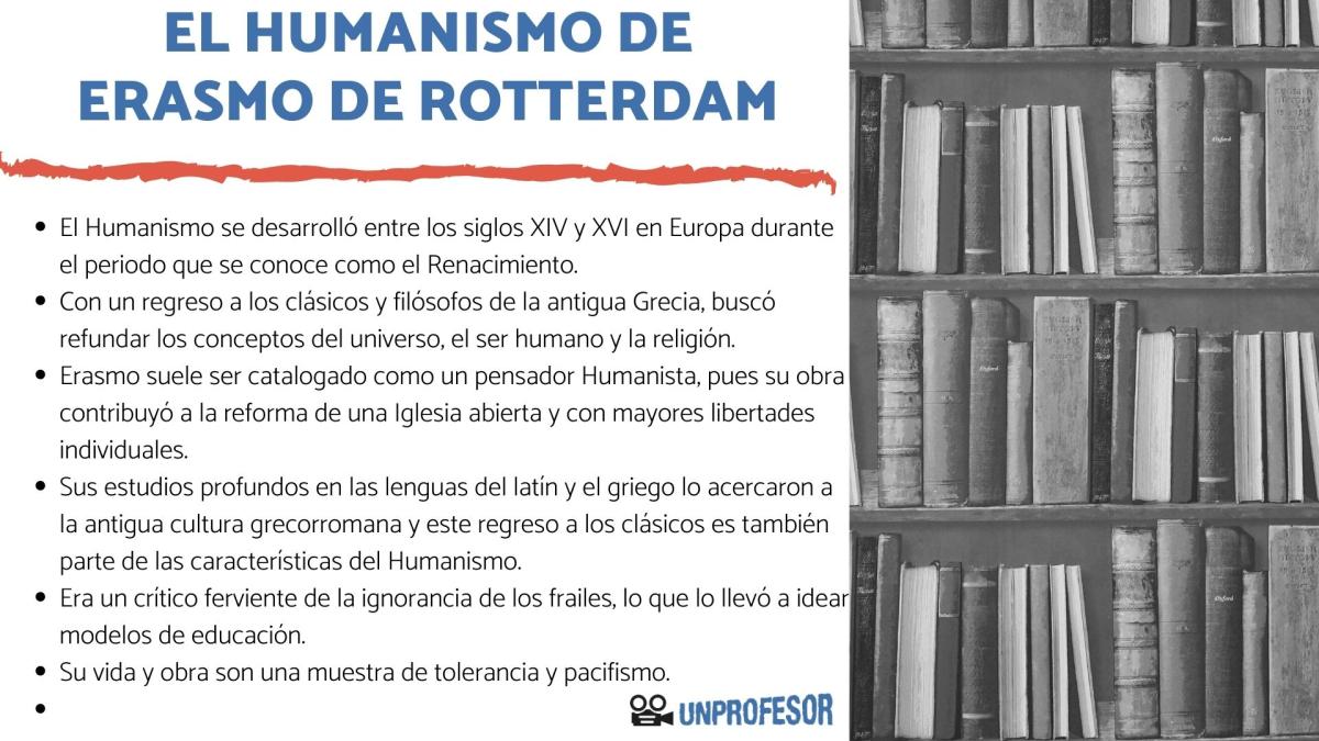 Erasmo de Rotterdam y el Humanismo