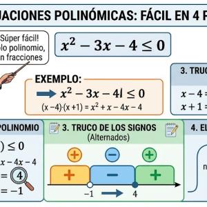 Inecuaciones polinómicas: ejercicios