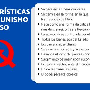 Comunismo ruso: características