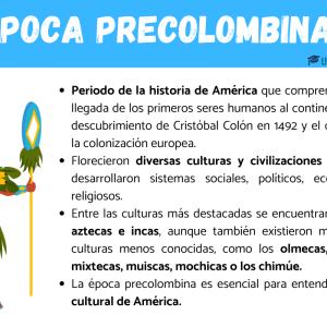 Época precolombina - resumen