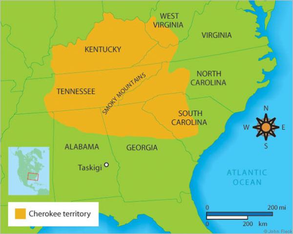 Historia del pueblo cherokee: resumen - ¿Dónde viven los cherokees en la actualidad? 