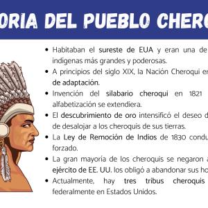 Historia del pueblo cherokee: resumen