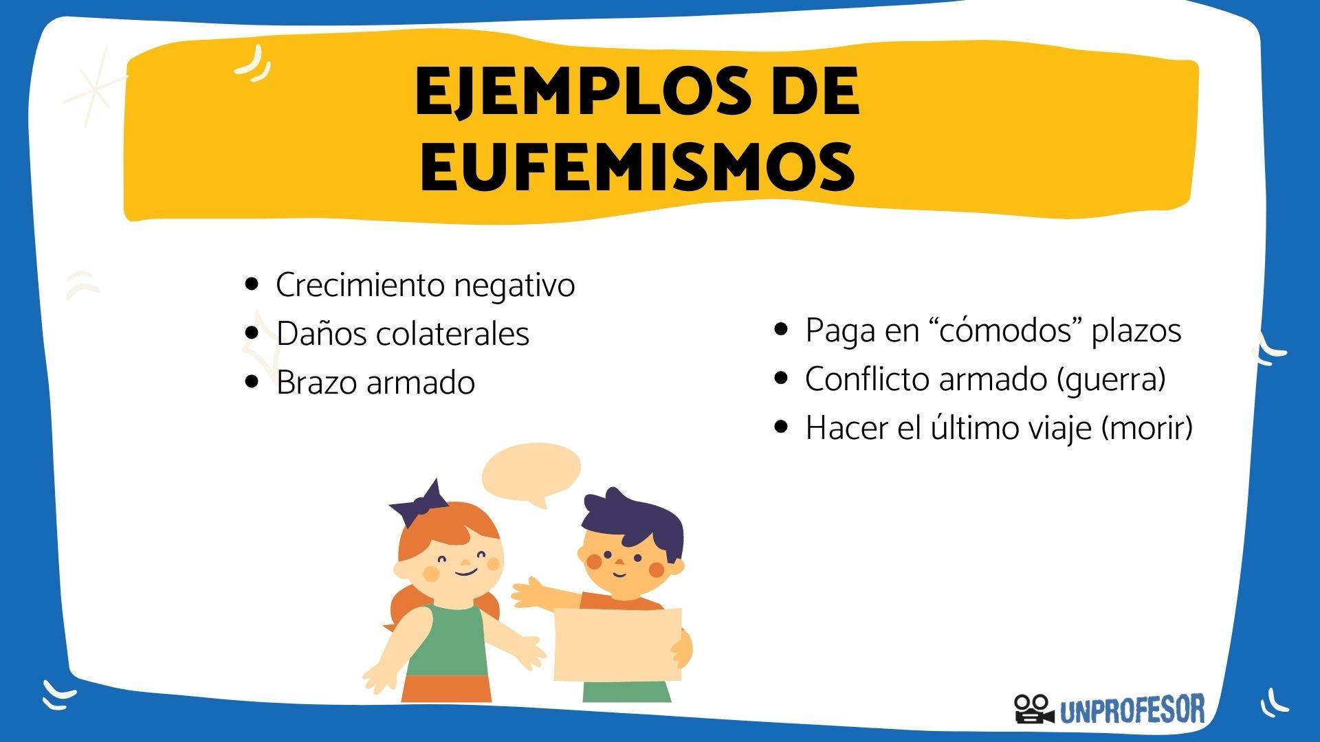 30 ejemplos de EUFEMISMOS: en noticias, publicidad, políticos...
