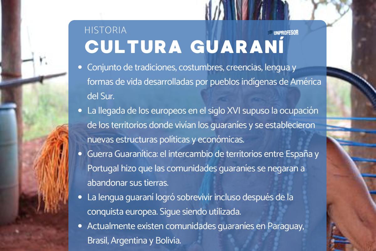 Cultura guaraní: resumen