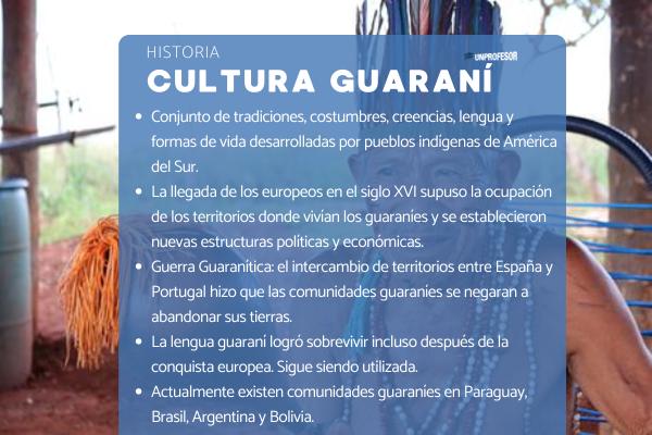 Cultura guaraní: resumen - Historia de los guaraníes: resumen 