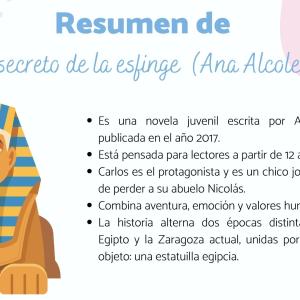 El secreto de la esfinge: resumen
