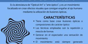 Qué es el op art y sus características