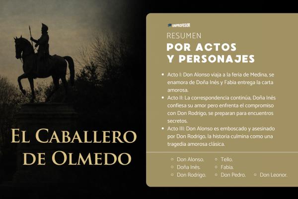 El Caballero de Olmedo: personajes principales y secundarios - El caballero de Olmedo: contexto, género y características de la obra