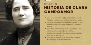 Historia de Clara Campoamor: resumen
