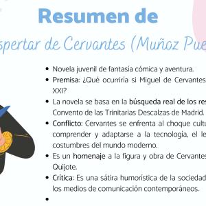 El despertar de Cervantes: resumen