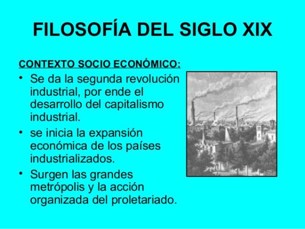 Filosofía contemporánea: resumen breve - Filosofía contemporánea. Siglo XIX