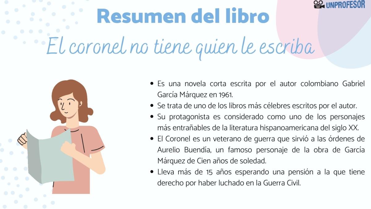 El coronel no tiene quien le escriba - resumen