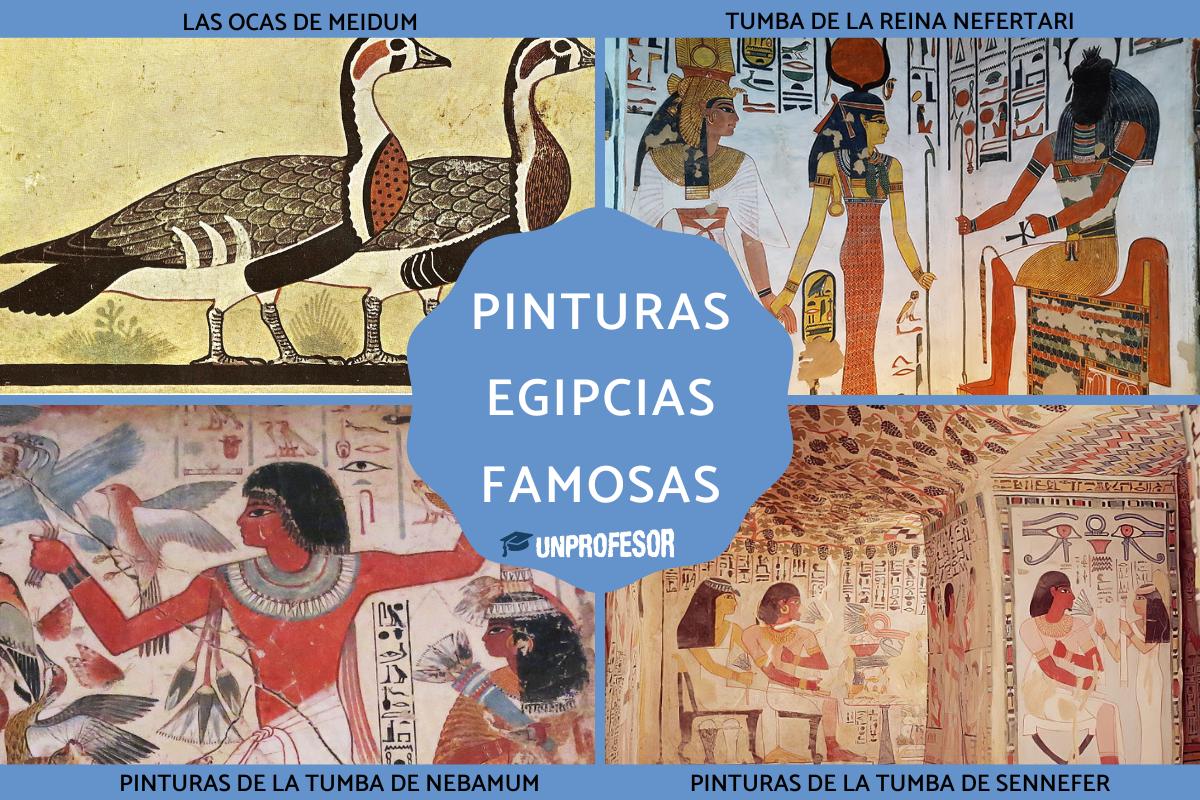 Pinturas egipcias más famosas