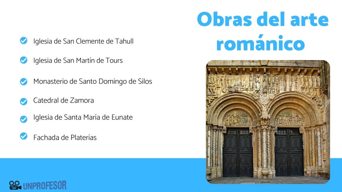 Obras de arte románico en España