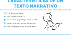 Características de un texto narrativo