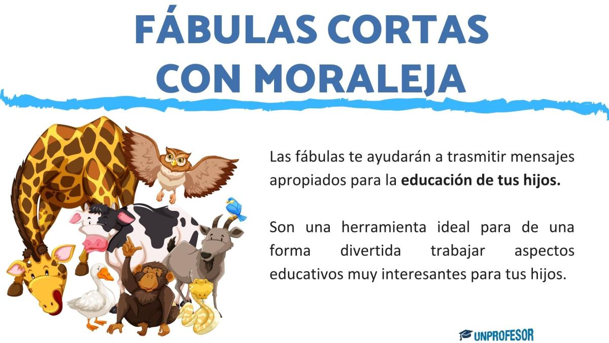Fábulas Cortas con Moraleja para Niños