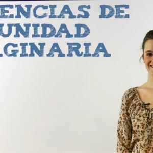 Potencias de la unidad imaginaria