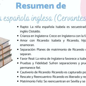 La española inglesa: resumen