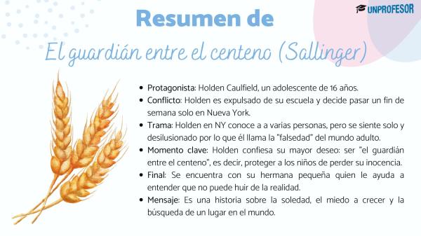 El guardián entre el centeno: resumen