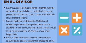 Cómo dividir con decimales en el divisor