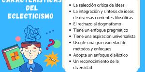 Características del eclecticismo en filosofía