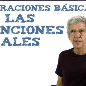 Operaciones básicas de las funciones reales