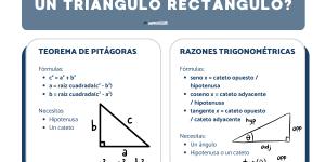 ¿Cómo sacar los catetos de un triángulo rectángulo?