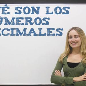 Qué son los números decimales