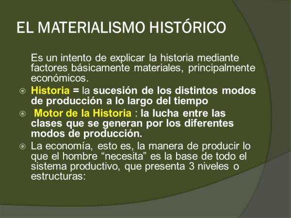 Materialismo dialéctico: resumen - Materialismo dialéctico y materialismo histórico: diferencias 