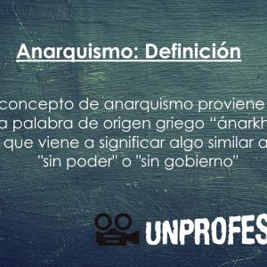 Anarquismo – Definición sencilla