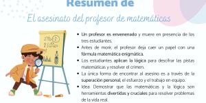 El asesinato del profesor de matemáticas: resumen