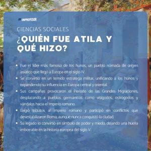 ¿Quién fue Atila y qué hizo?