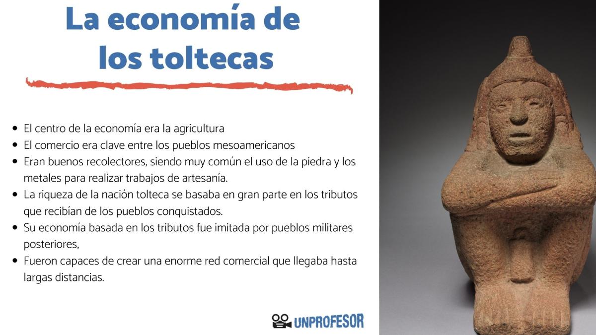 Economía de los toltecas - resumen