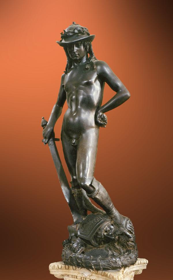Obras del Quattrocento - David (Donatello, 1440)
