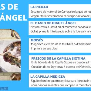 Miguel Ángel: obras más importantes