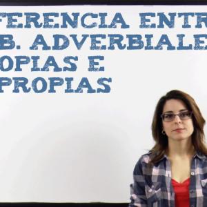 Diferencia entre subordinadas adverbiales propias e impropias