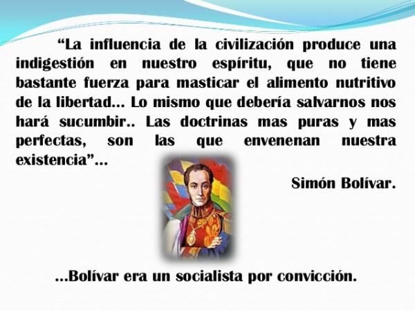 Pensamientos de Simón Bolívar más importantes - Bolivarianismo: definición y características 