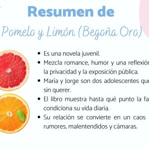 Pomelo y Limón: resumen