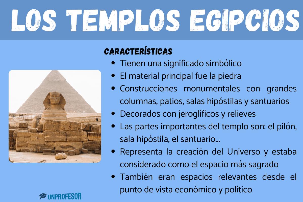 Características de los templos egipcios