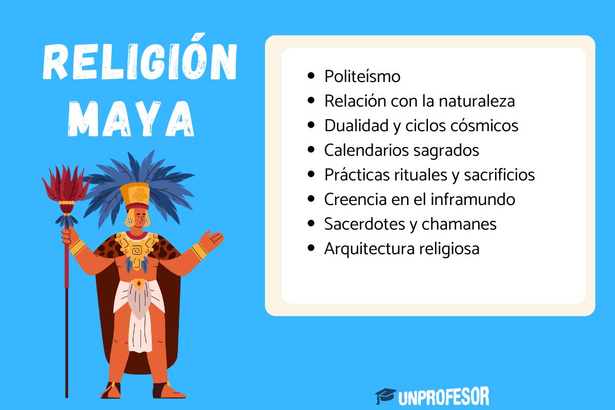 Religión de los mayas: resumen