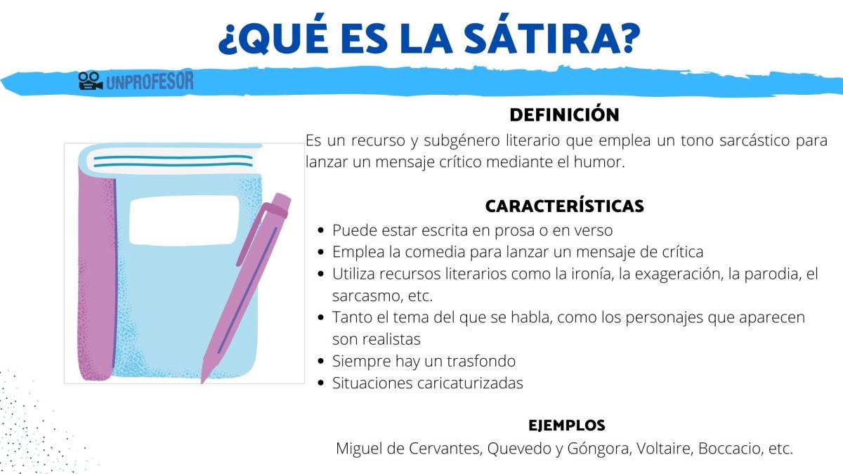 Qué es la sátira: significado, características y ejemplos