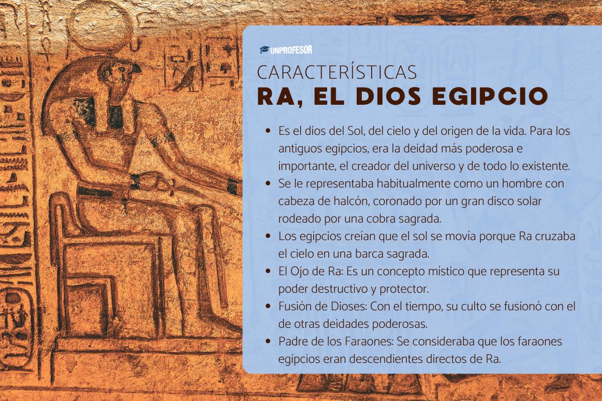 Quién es Ra, dios egipcio: características