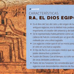 Quién es Ra, dios egipcio: características