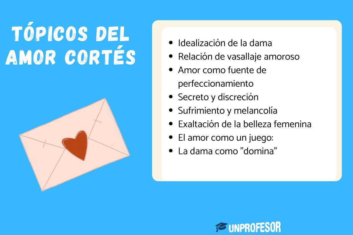Tópicos del amor cortés
