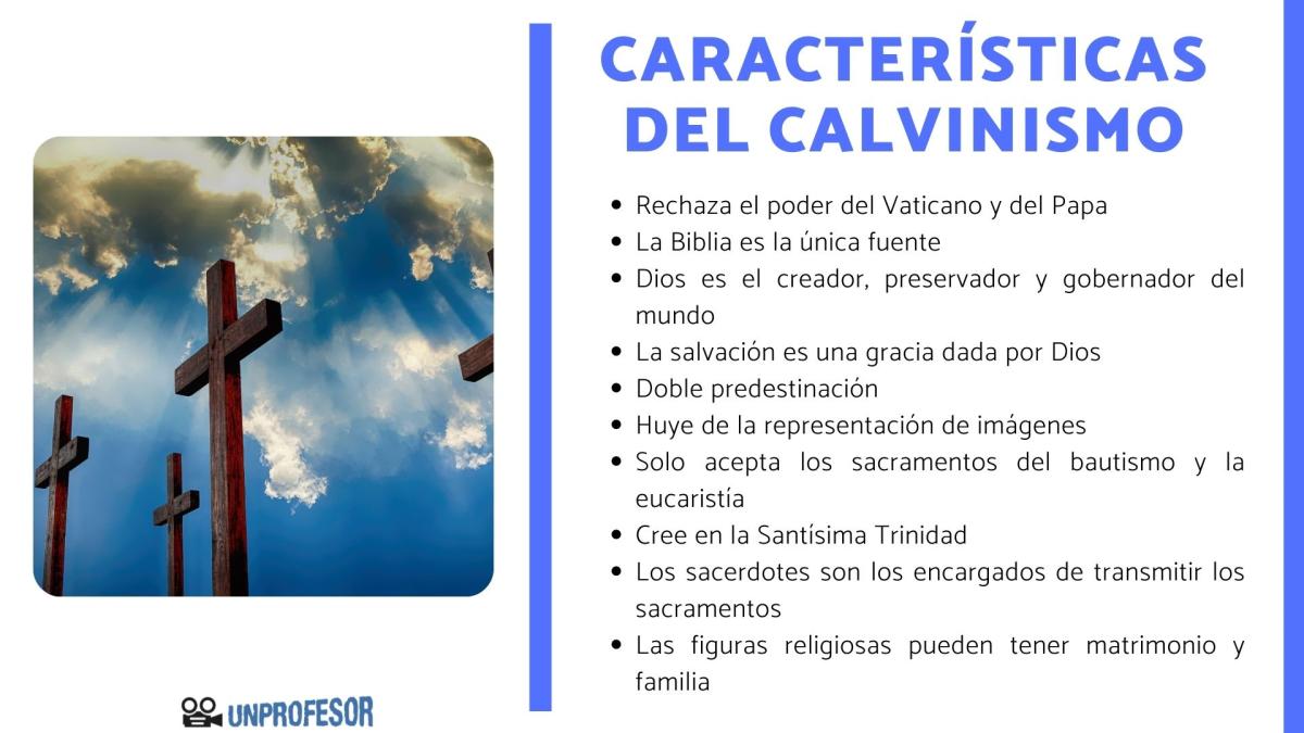 Religión calvinista: características