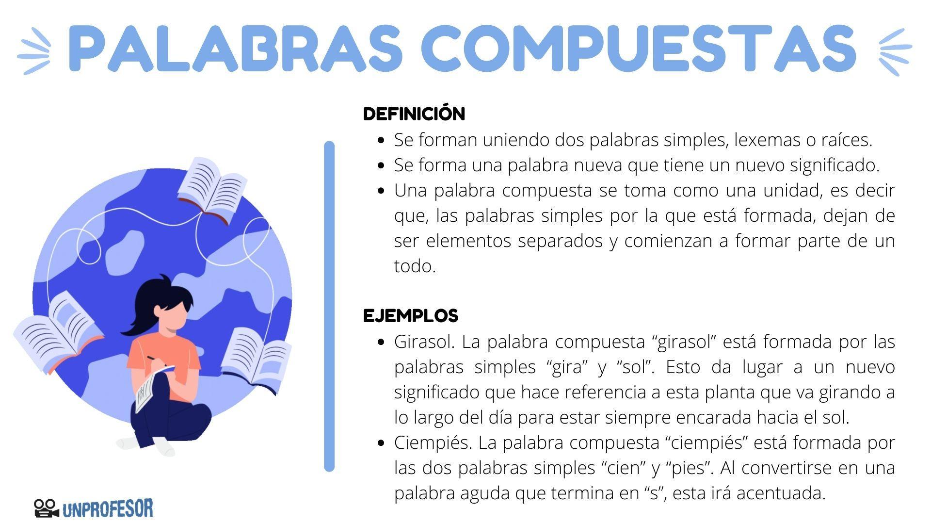 Ejemplos De Palabras Compuestas Para Ni Os Y Ni As